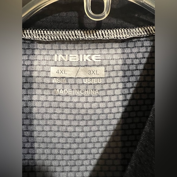 INBIKE Cycling Jersey 3 Rear Pockets Moisture Quick Dry Reflective Biking Shirts - Picture 6 of 12
